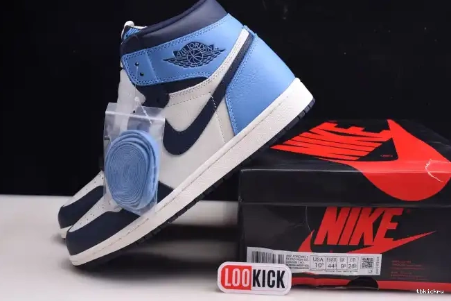 Rep TBkick Air Jordan High OG Obsidian Retro 555088-140 1 0505